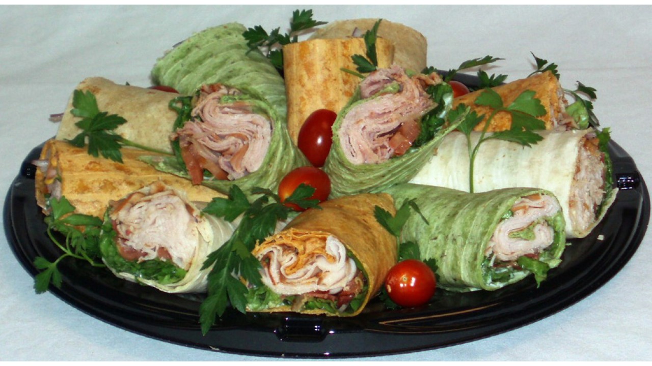 Wrap Sandwich Tray 12 Merritt's Bakery